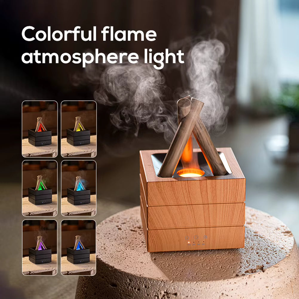 Visk Flames Humidifier Essential Oil Diffuser